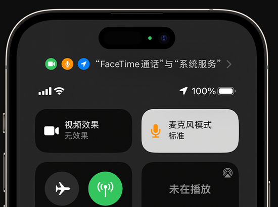 定海苹果授权维修网点分享iPhone在通话时让你的声音更清晰 