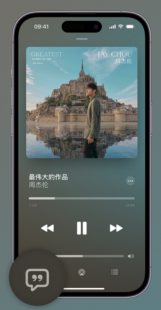 定海iphone维修分享如何在iPhone上使用Apple Music全新唱歌功能 