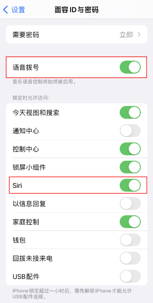 定海苹果维修网点分享不解锁 iPhone 的情况下通过 Siri 拨打电话的方法 