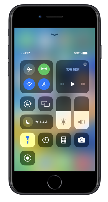 定海苹果14维修分享苹果iPhone 14 Pro手电筒开启方法 