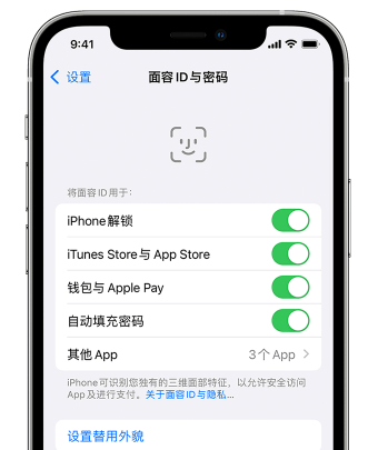 定海苹果手机维修分享升级iOS 16 后 Face ID不可用怎么办 
